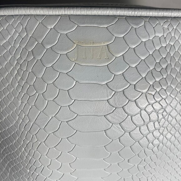 Gigi New York Madison Python Embossed Leather Crossbody Bag - Picture 3 of 5